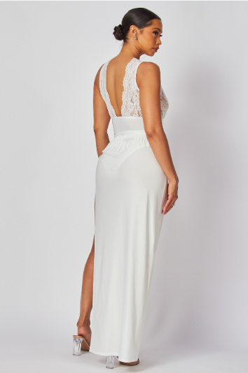 Picture of Lace Me Up Maxi Dress