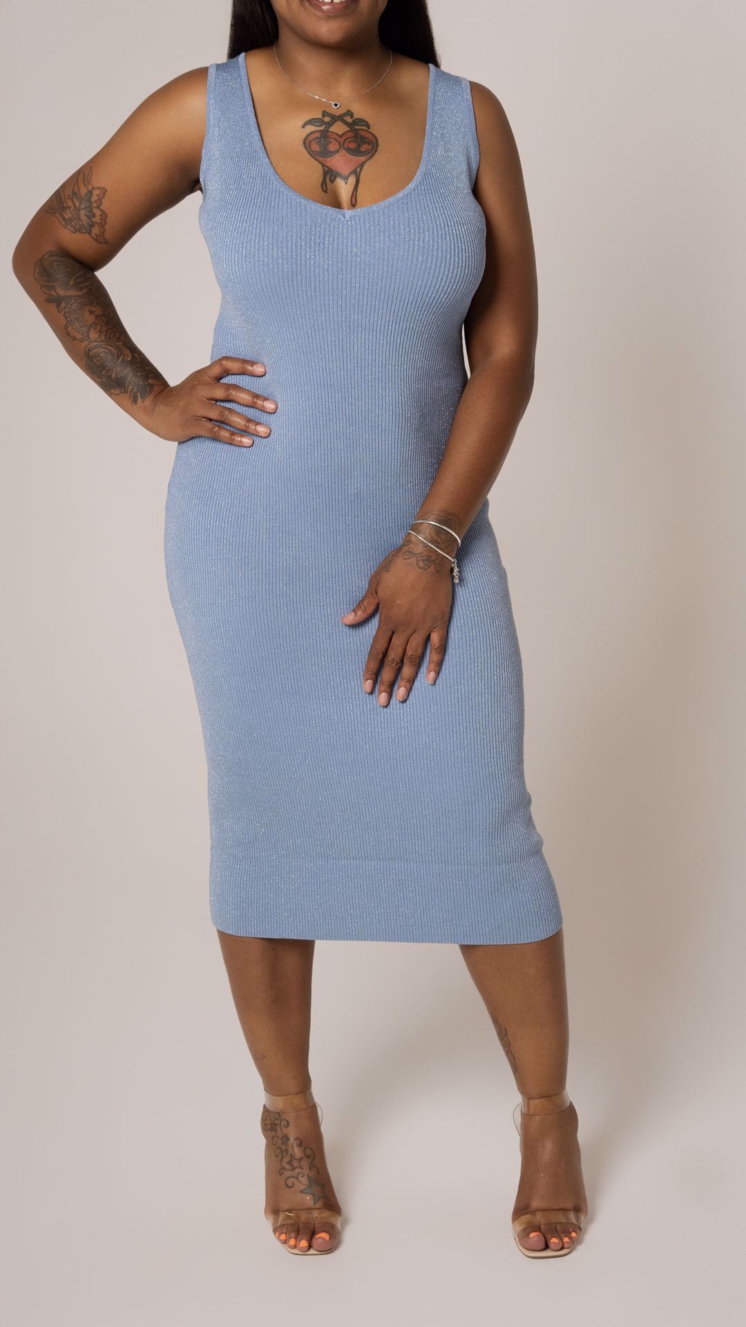 Picture of Say No More Midi Dress