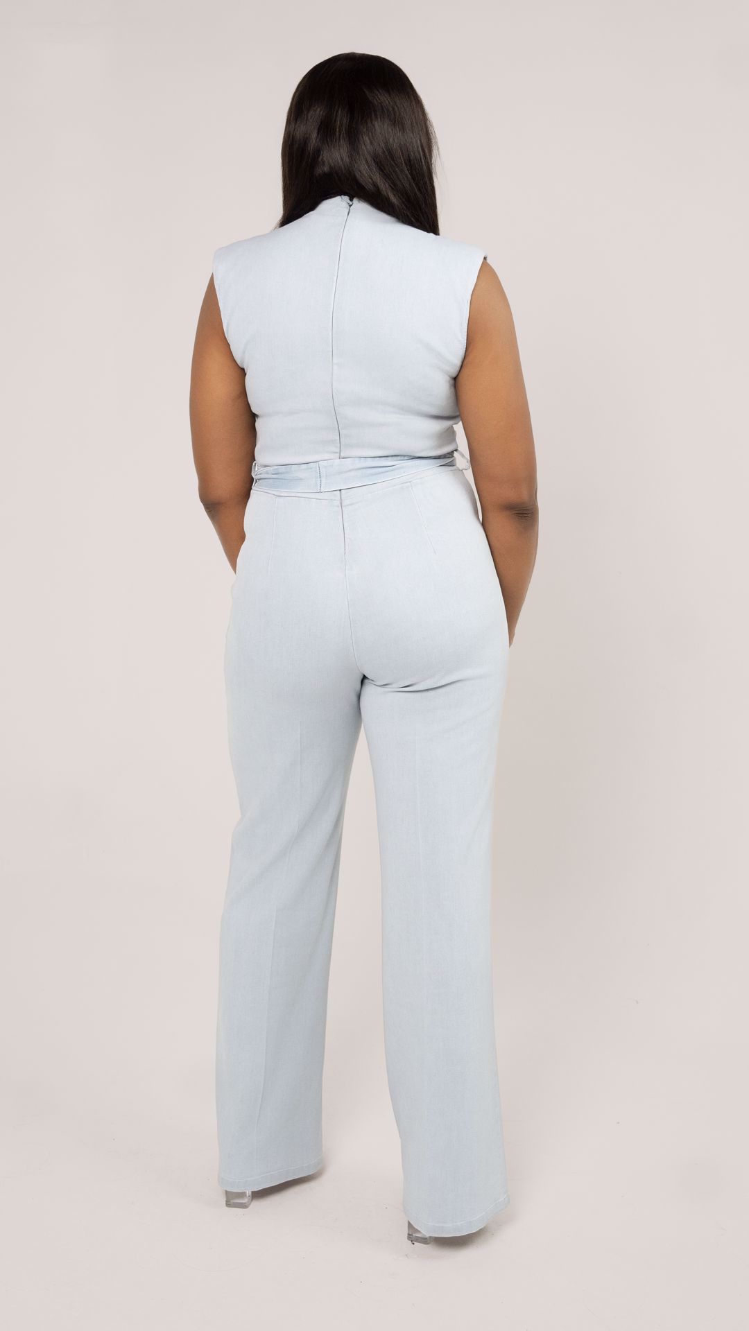 Picture of Early Edition Denim Jumpsuit